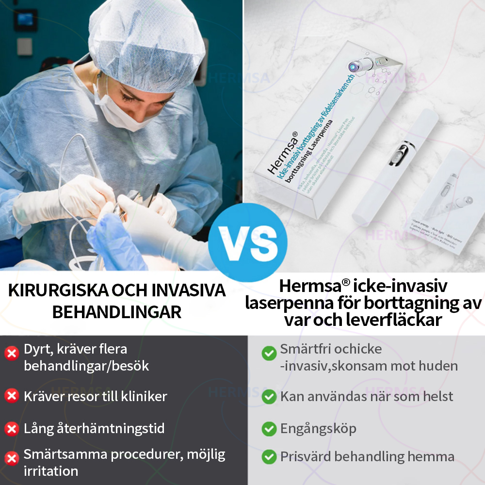 Hermsa® noninvasiivinen laserosoitin - luomen ja syylän poisto (🔥Viimeinen päivä 80% alennus)