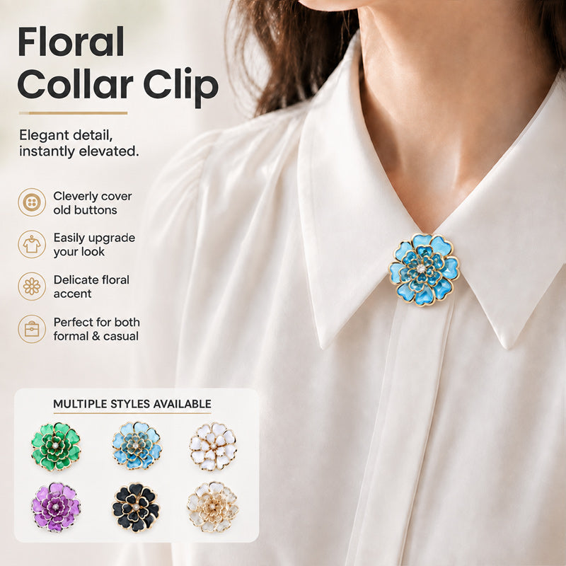 🌸 Clip knopafdekkers met parels en bloemen