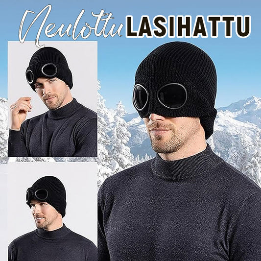 ✨ Silmälasipipo Hiihtoon & Ulkoiluun - Lämpimästi ja Tyylikkäästi! ✨🧢