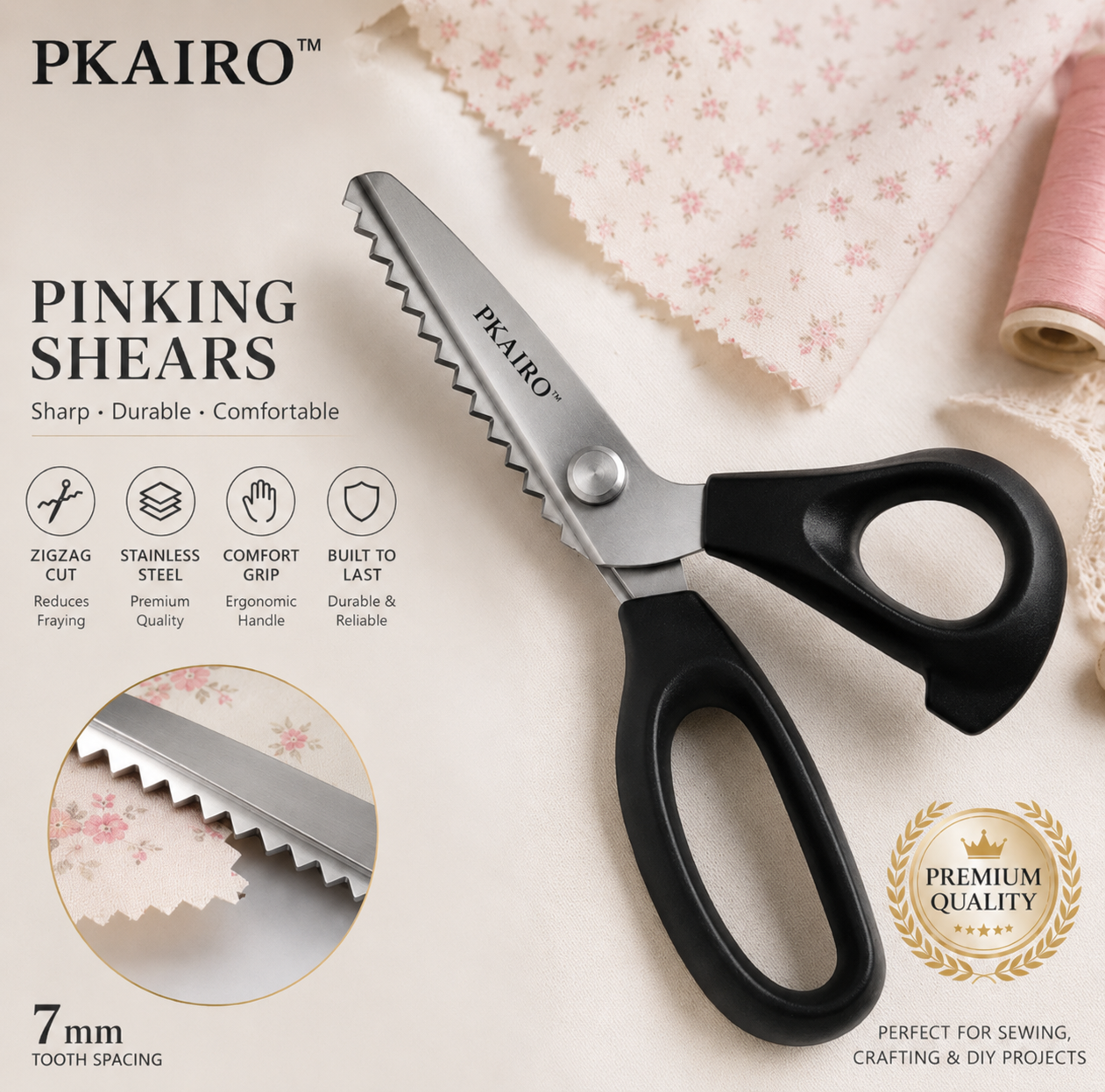 Nooit Meer Rafelende Randen! ✂️ Ontdek Dé Geheime Tool Voor Een Perfecte Afwerking ✨