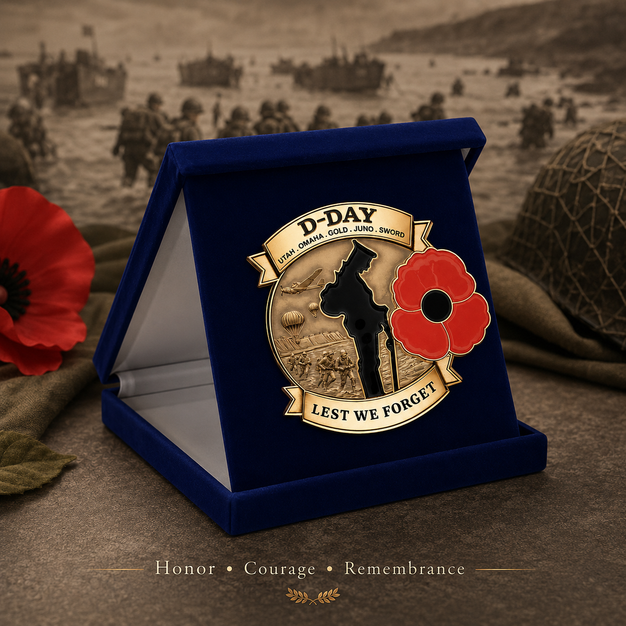 🎖️ Het 80-Jarig Herdenkingsembleem – Bewaar de Geschiedenis, Draag het Verhaal met Trots ✨