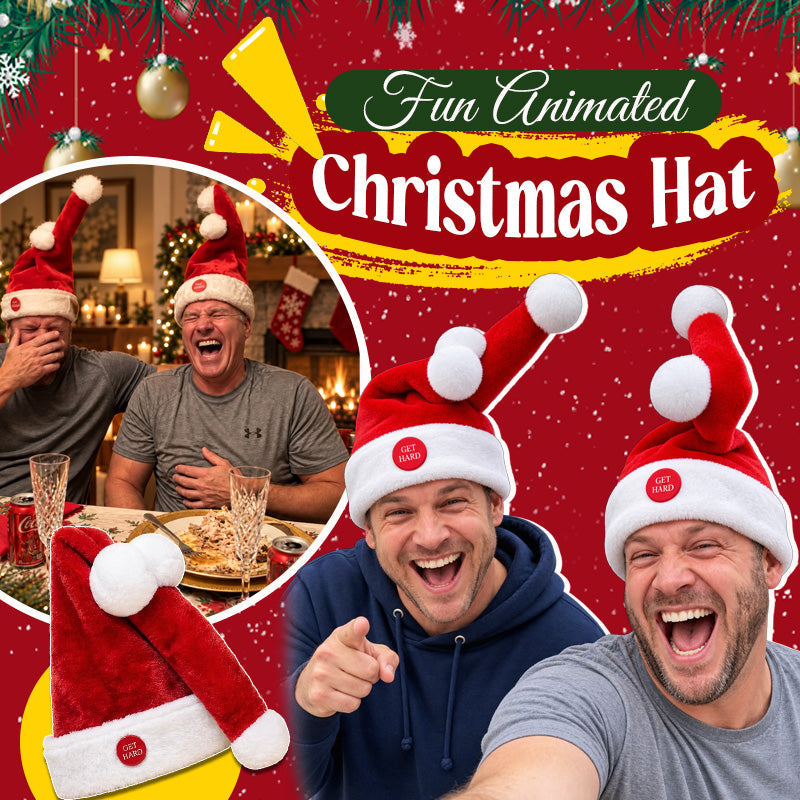 🎄 Bewegende Kerstmuts | Breng Meteen Lachen op Elk Kerstdiner! 😂 (Het Populairste Kado van 2026)