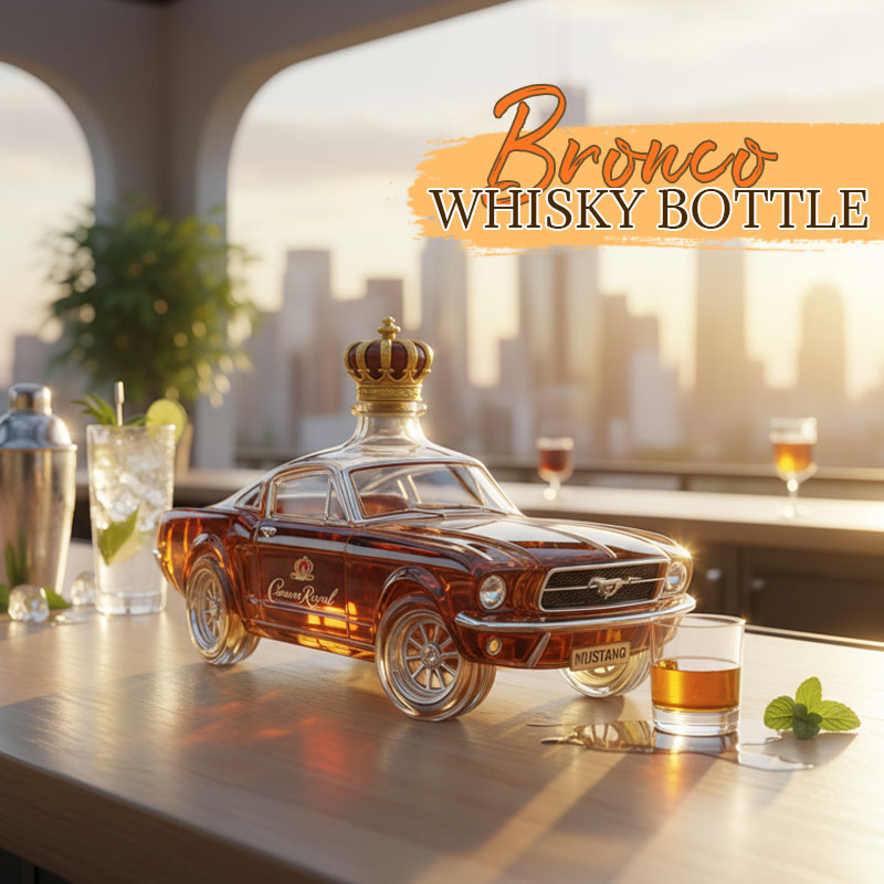 🥃 Mustangi-whiskypullo – vapautta, joka valuu lasiin