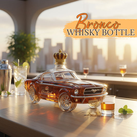 🥃 Mustangi-whiskypullo – vapautta, joka valuu lasiin