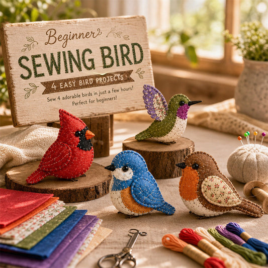 Kopje thee, telefoon weg: Creëer jouw eigen schattige knuffelmaatjes 🐾 – helemaal zonder gedoe! 🧶🐦