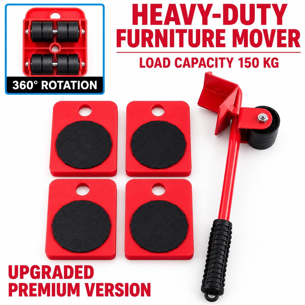 Meubelverhuisgereedschap Set – Verplaats Zware Meubels In Je Eentje Zonder Rugpijn! 📦