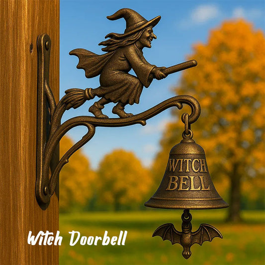 🧙‍♀️✨ Anna taikuuden toivottaa vieraat tervetulleiksi heti, kun he saapuvat ovelle!✨Noitakellot