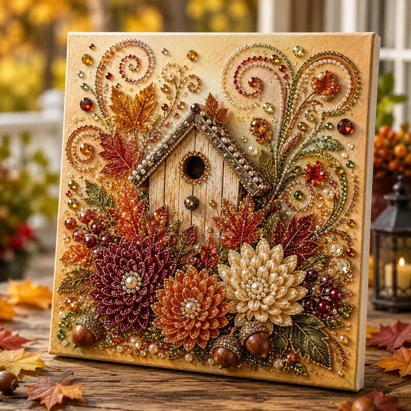 🍂✨ Abschalten & Genießen: Gestalten Sie Ihr Eigenes Funkelndes Herbst-Meisterwerk für Ein Gemütliches Zuhause! 👨‍👩‍👧‍👦