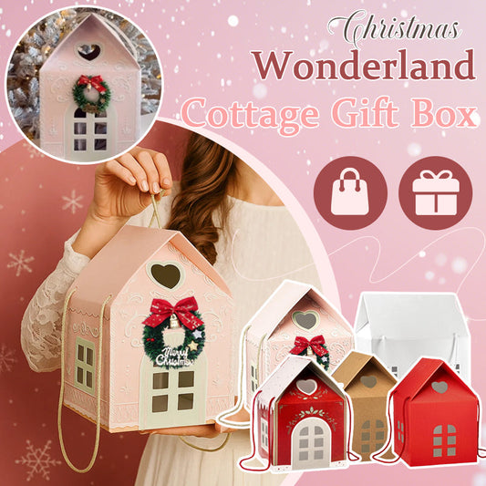 🎄 Het Betoverende Kersthuisje | Luxe Cadeaudoos & Herbruikbare Kerstdecoratie (33% KORTING)