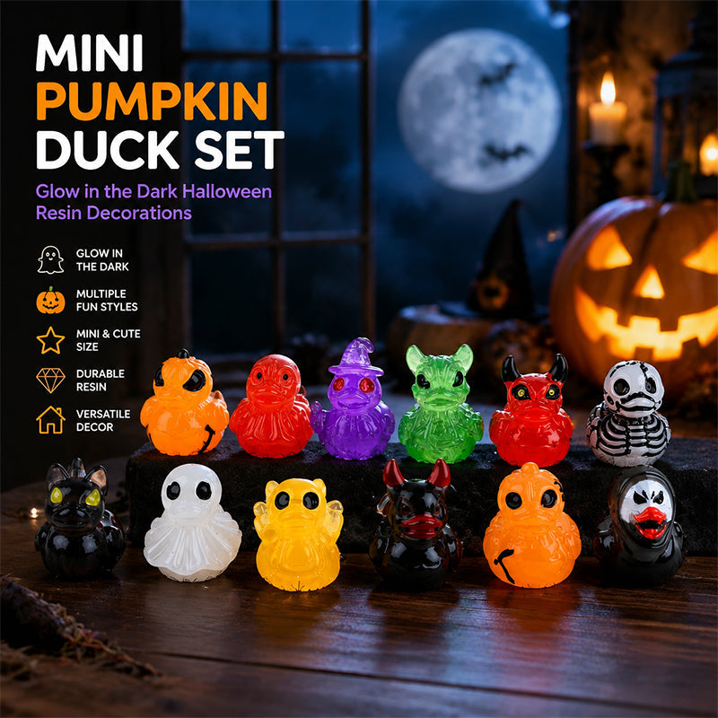 🐤 Maak Halloween Onvergetelijk 🎃 Mini Griezeleendjes voor de Leukste Zoektocht!