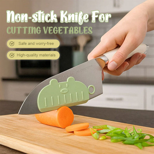 🧲 Magneettinen Liikkumaton Veitsi 🔪 Tarttumaton Veitsi Vihannesten Leikkaamiseen 🏠