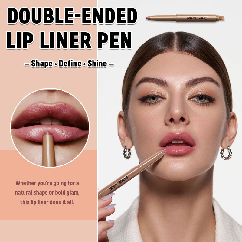 💖 Lip Art Twin – Ohut Rajauspäät & Pehmeä Varjostuspäät 🖌️