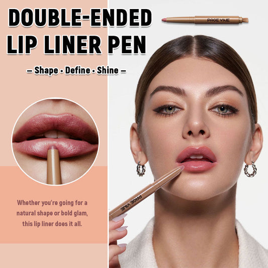 💖 Lip Art Twin – Ohut Rajauspäät & Pehmeä Varjostuspäät 🖌️