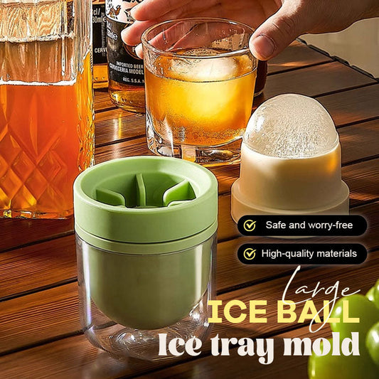 🧊24H Chilled Whiskey🥃Suuri Jääpallojäämuotti🍺