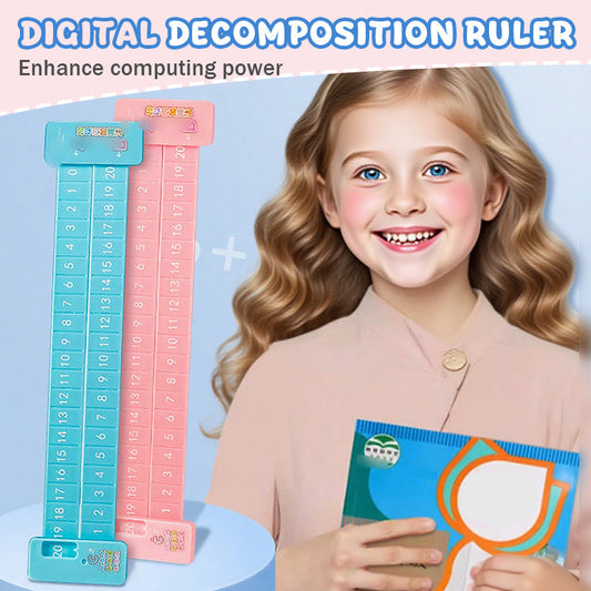 ✨ Kids’ Math Decomposition Ruler – Make Learning Addition & Subtraction FUN!