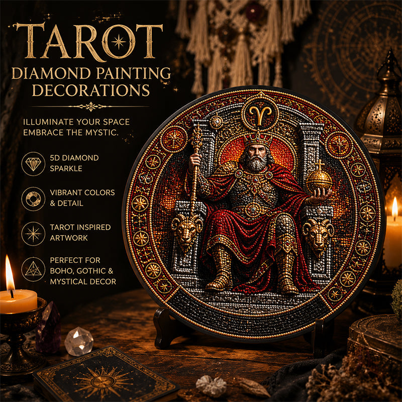 ✨ Laat Je Geest Tot Rust Komen: DIY 5D Tarot Diamond Painting – Creëer Jouw Eigen Magische Rustpunt 🔮