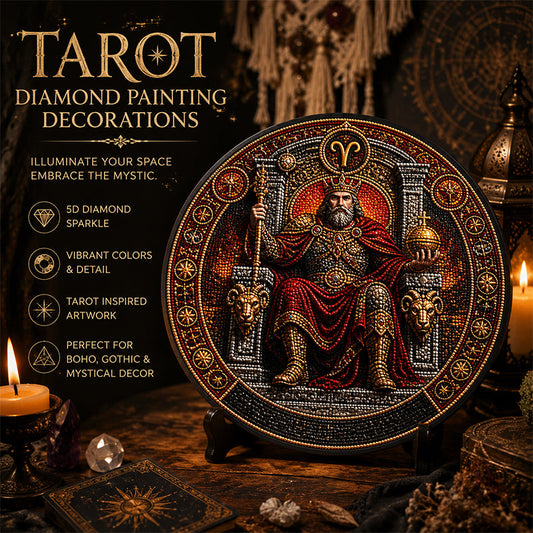 ✨ Laat Je Geest Tot Rust Komen: DIY 5D Tarot Diamond Painting – Creëer Jouw Eigen Magische Rustpunt 🔮