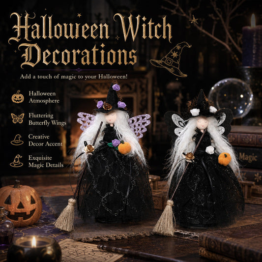 Onweerstaanbaar Schattig: Betoverende Heksenpop Decoratie Voor Een Magisch Huis 🧙‍♀️