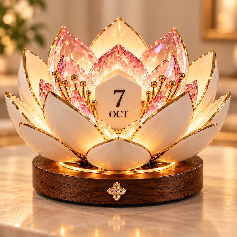 Bloeiende Eeuwige Kalender – Laat Je Dag Elke Ochtend Magisch Beginnen! 🌸