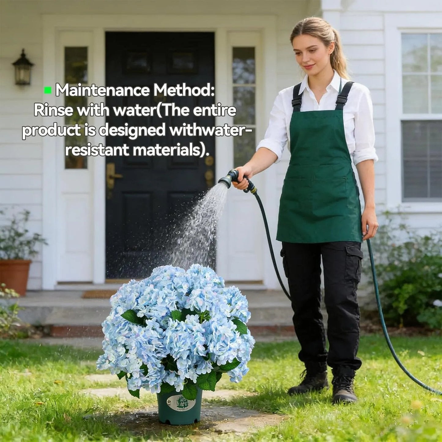 🌼 Kunstige hortensia's voor buiten – UV-bestendig, waterdicht en windbestendig 💐🌸