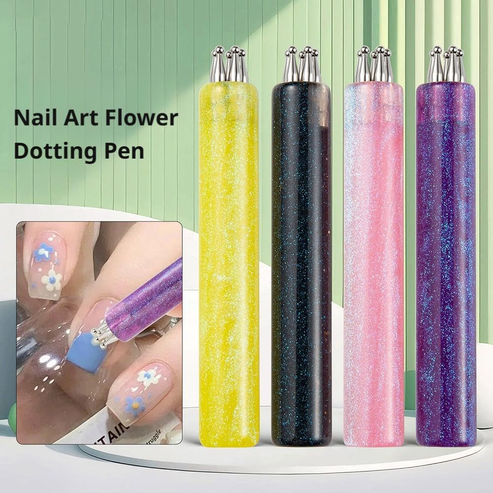 ⏰ 3-DAAGSE ACTIE: 1 + 1 GRATIS! Prachtige Bloemen Nail Art Pen ✨🌸