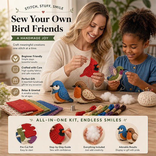 Kopje thee, telefoon weg: Creëer jouw eigen schattige knuffelmaatjes 🐾 – helemaal zonder gedoe! 🧶🐦