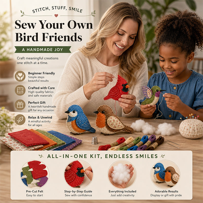 Kopje thee, telefoon weg: Creëer jouw eigen schattige knuffelmaatjes 🐾 – helemaal zonder gedoe! 🧶🐦
