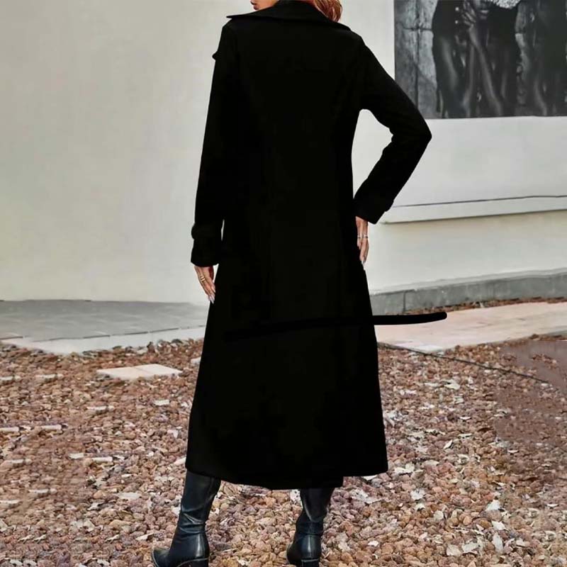 💥 BLACK FRIDAY –40% ALE! 🧥 | Lämmin Villakangastakki Naisille | Pitkä Malli & Tyylikäs ✨