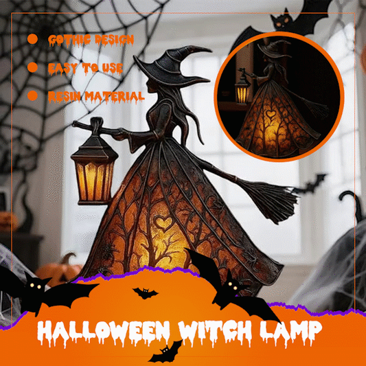 Halloween Witch Lamp