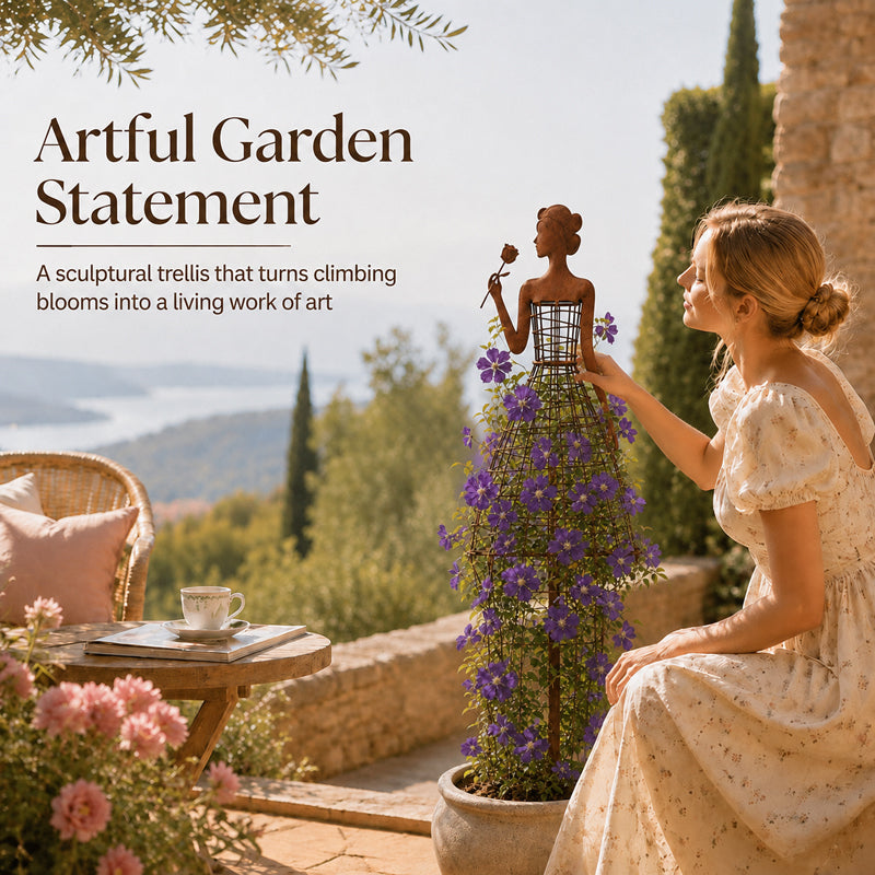 Elegante Jurk Plantensteun – Transformeer Je Tuin In Een Romantisch Paradijs 🌹