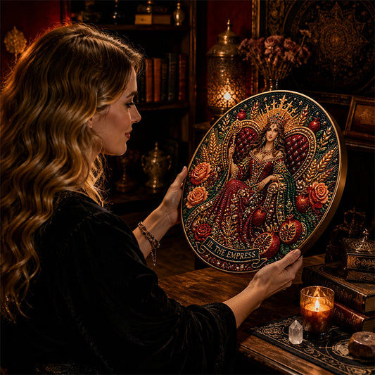 ✨ Laat Je Geest Tot Rust Komen: DIY 5D Tarot Diamond Painting – Creëer Jouw Eigen Magische Rustpunt 🔮