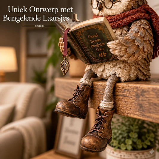 📚 Het Perfecte Vriendje Voor Elk Leesmoment: Lezende Uil 🦉