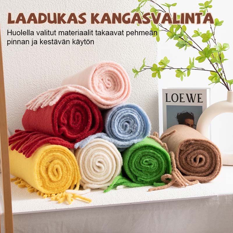 🧣 Yksiväriset Klassikot Huivit – Eipehmän Eleganssi 🌟