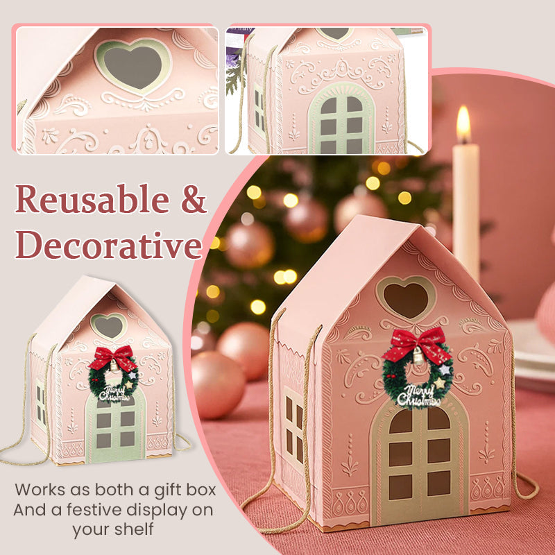 🎄 Het Betoverende Kersthuisje | Luxe Cadeaudoos & Herbruikbare Kerstdecoratie (33% KORTING)