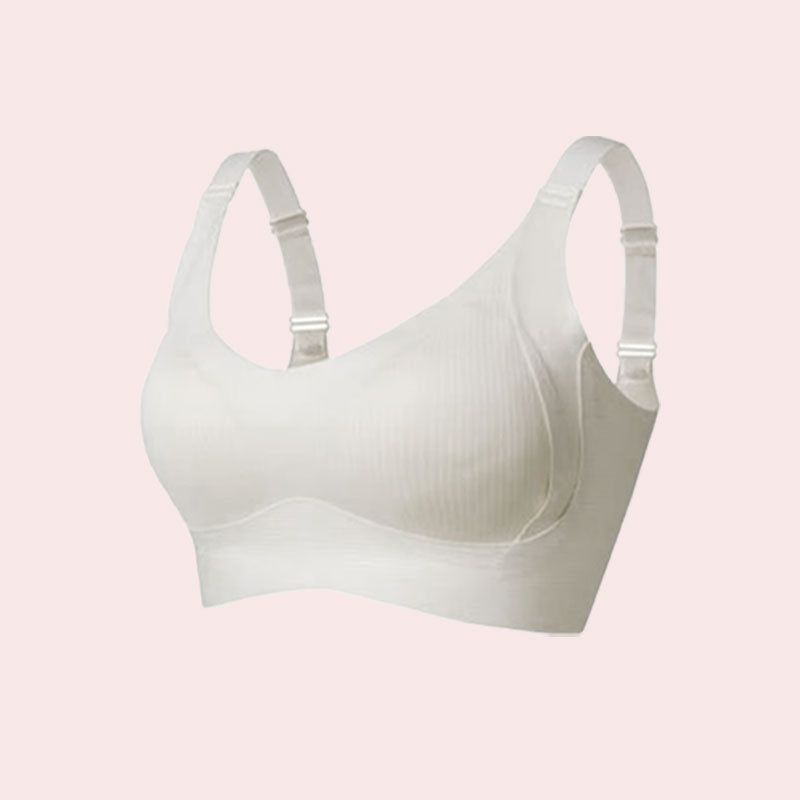 🔥Kevään myynti 49% alennus - Ribbed Push Up säädettävät langattomat rintaliivit naisille