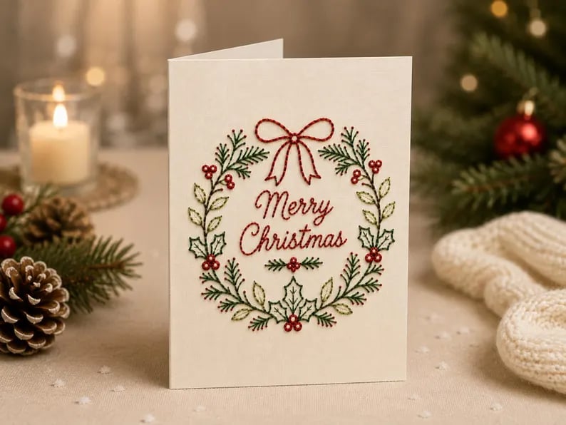 Creëer Warmte & Magie Met Jouw Eigen Kerstkaarten 🕯️