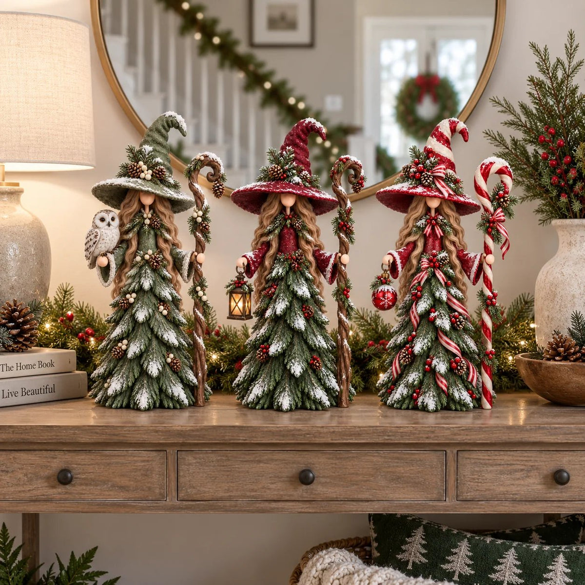🧙🕯️ Laat Je Huis Stralen Met Jouw Eigen Winterbos Beschermer ✨