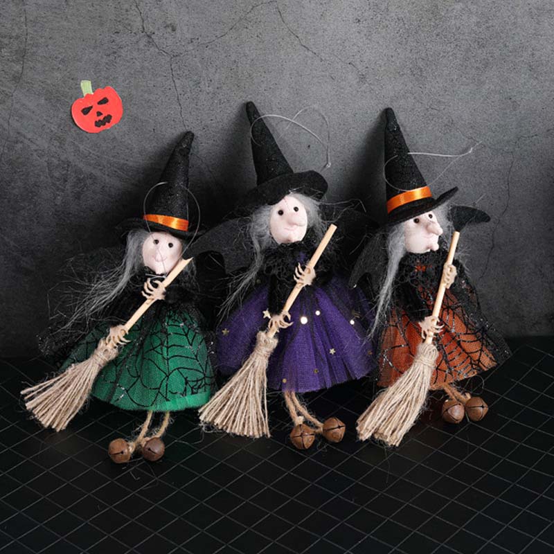 🧙‍♀️ Noidan riipuskoriste Halloweeniin - Taianomainen Katokoriste ja Ovea Koristelemaan 🎃👻