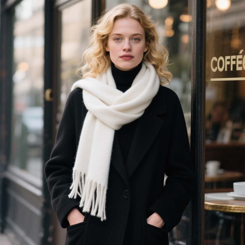 🧣 Yksiväriset Klassikot Huivit – Eipehmän Eleganssi 🌟