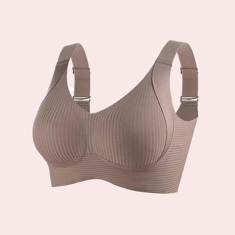 🔥Kevään myynti 49% alennus - Ribbed Push Up säädettävät langattomat rintaliivit naisille