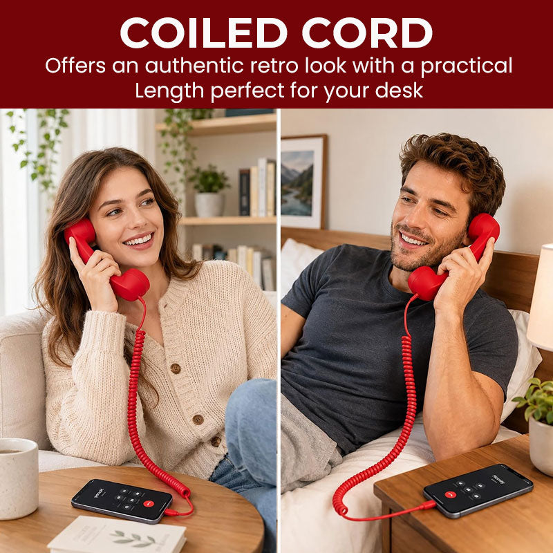 ☎️ Retro Type-C Telefoon Hoorn for Smartphones