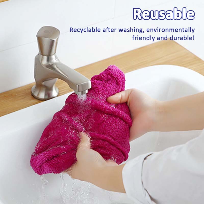 💦 Tehokas ja Imukykyinen Kaksipuolinen Coral-fleece Mopin Pää – Säästä aikaa siivouksessa! ✨