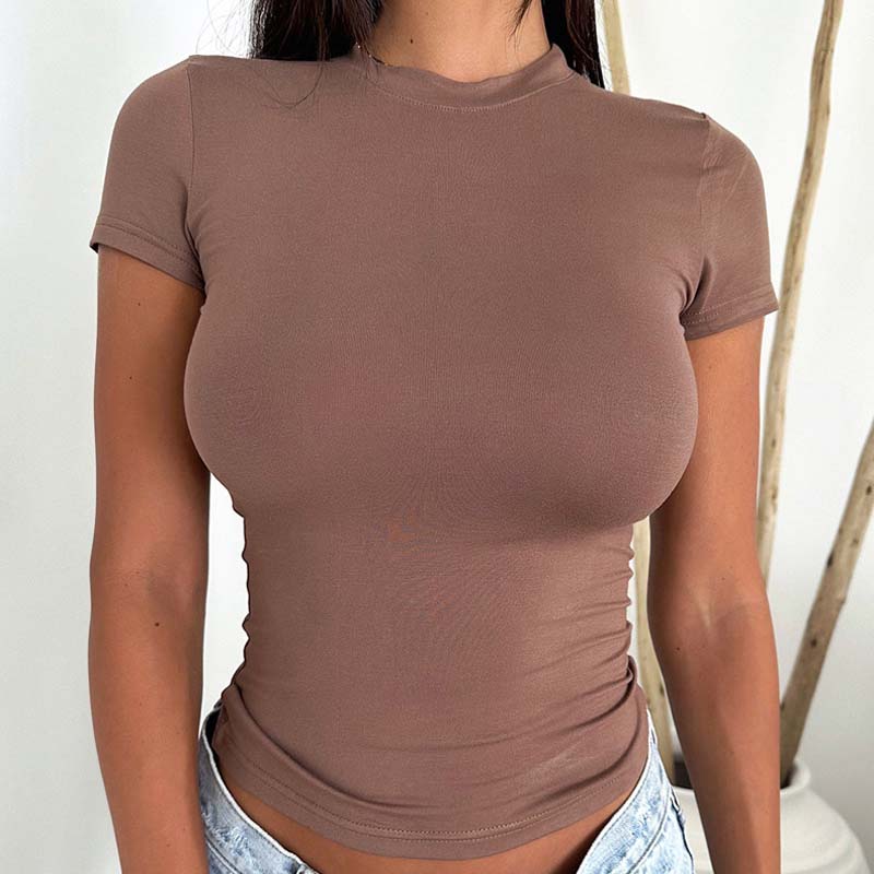 🌿✨ Breathable cotton T-shirt ✨ 💧 Sweat-wicking and quick-drying 🌼 Perfect fit 🚲 Suitable for everyday wear and fitness activities