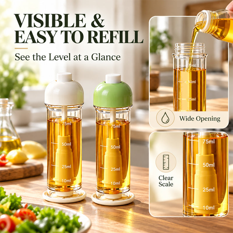 Nauwkeurige Oliespray (100 ml) – Gezond & Gecontroleerd Koken Zonder Overdose! 🥗