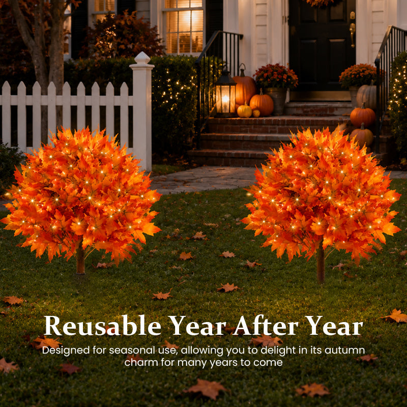 Maak van Jouw Huis een Warm Herfstparadijs 🍂✨ | Luxe LED-Esdoornboom