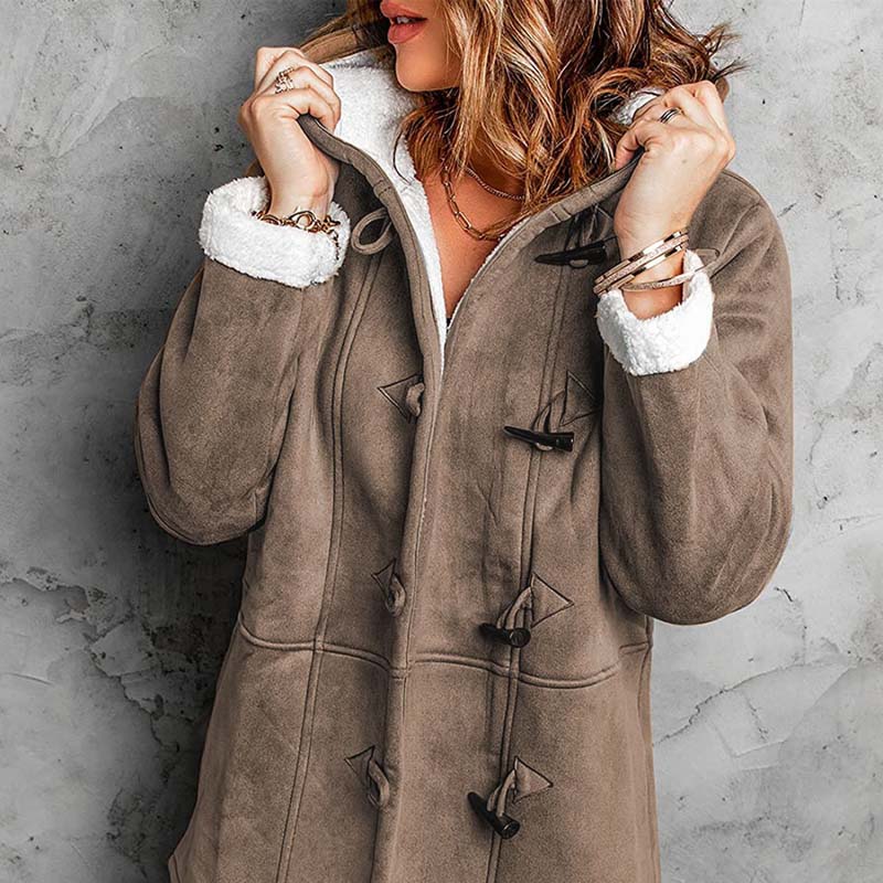 🍂🧥 Syksyn Lämpö — Naisten Keski-Pitkä Trenchcoat: Tyylikäs & Käytännöllinen 🌟