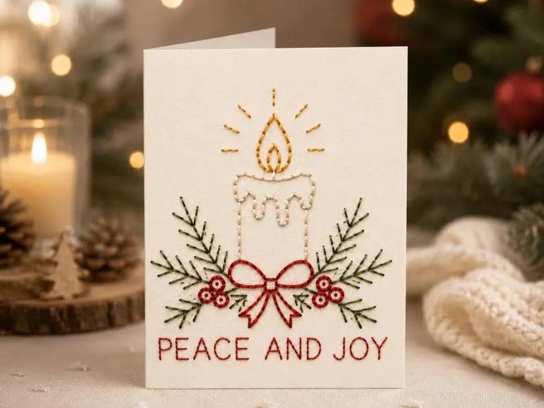 Creëer Warmte & Magie Met Jouw Eigen Kerstkaarten 🕯️