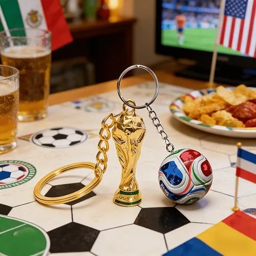 ⚽ Herdenkingssleutelhanger Voetbaltoernooi 2026 — Claim Jouw Stukje Geschiedenis! 🏆🔥