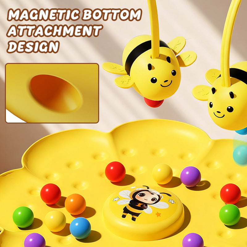 🐝 Pieni Mehiläinen - Magneettinen Helmien Keräilylelu Perheille