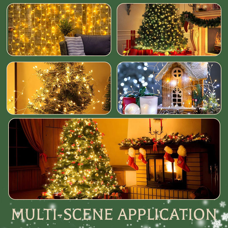 USB LED Kerst Sfeerverlichting – Breng Betoverende Kerstmagie & Warmte In Huis! ✨🎄